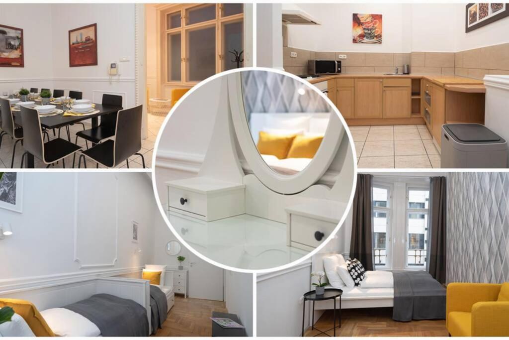 Best Located, 150 M2 5 Bedrooms Apt., Budapeste Exterior foto